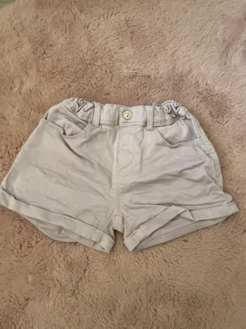 Short en jean court violet