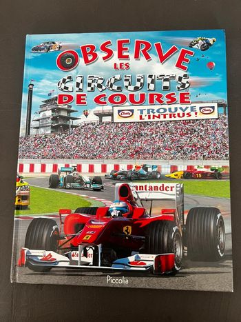 Livre Observe les circuits de course