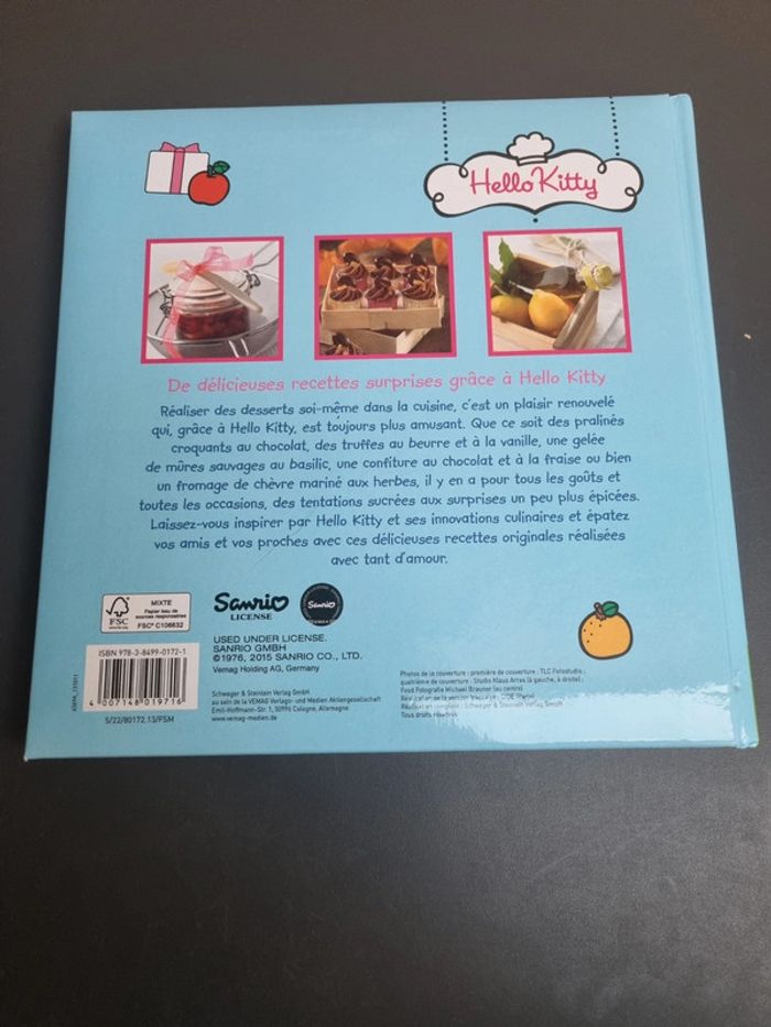 Livre de recettes Hello Kitty - photo numéro 2