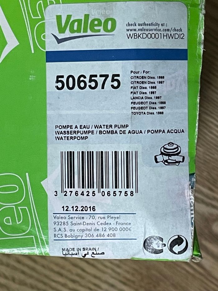 Pompe à eau - photo numéro 3