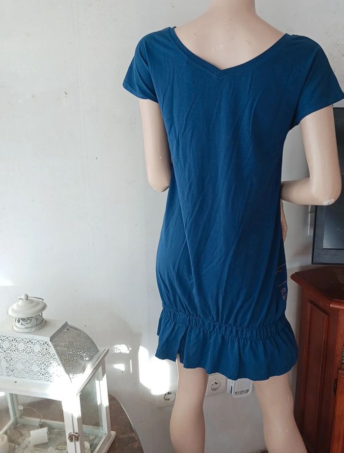 Tunique  bleu marine taille 38 /m zelia - photo numéro 6