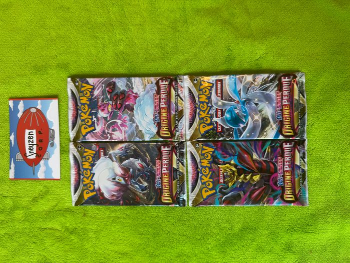 Artset 4 Boosters EB11 Origine Perdue Neuf et Scellé Pokémon