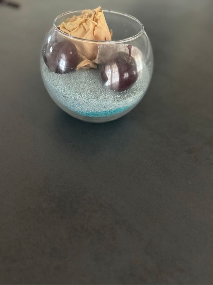 Boule déco rose et sable - photo numéro 2