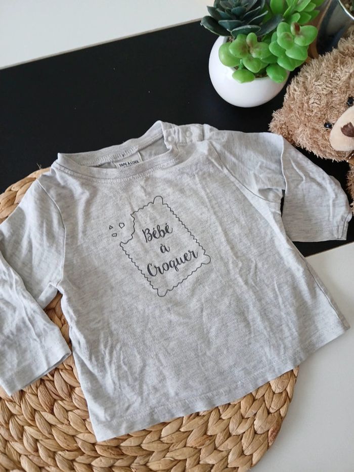 Haut ML garçon Taille 9 mois🌿🦊 - photo numéro 2