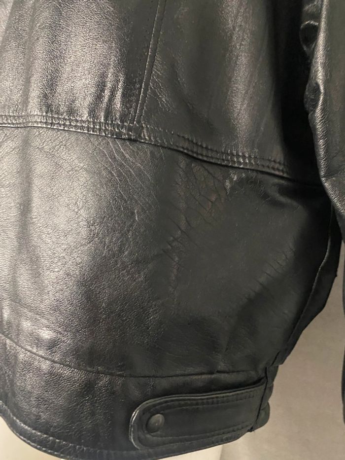Blouson en cuir Vintage taille M - photo numéro 7