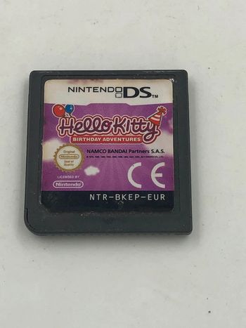 Jeu vidéo Hello Kitty Birthday adventures sur console Nintendo Ds