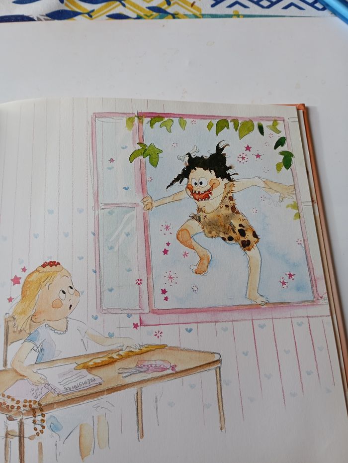 livre La fée baguette chez les cro magnon - photo numéro 4