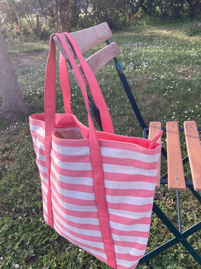 Sac marinière rose bonbon - photo numéro 2