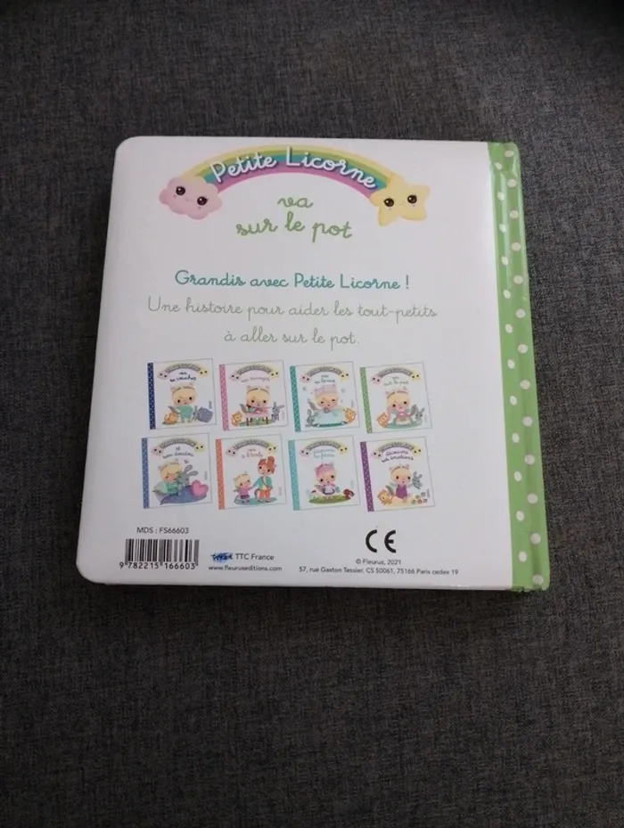 Livre - Petite Licorne va sur le pot - photo numéro 3