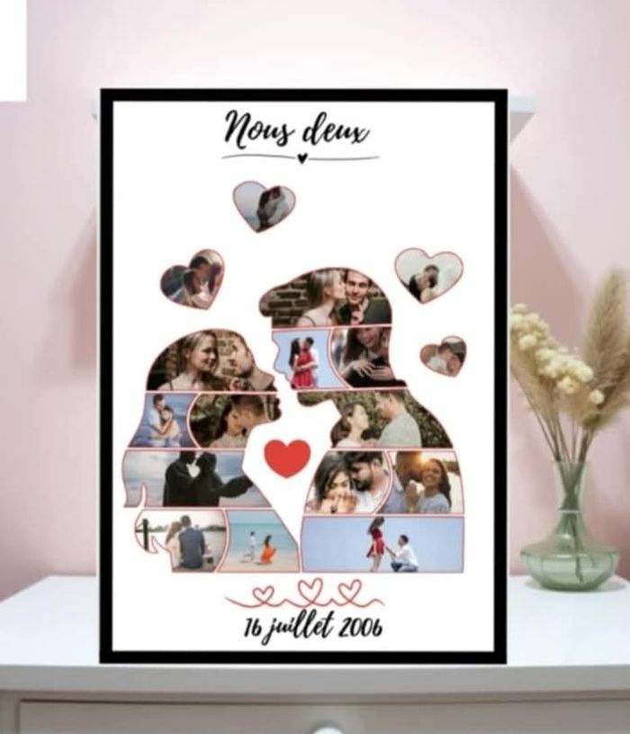 Cadre st Valentin couple