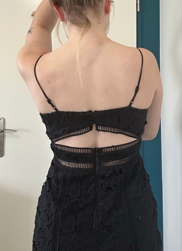 Robe noire Bardot - Taille 38 - photo numéro 5