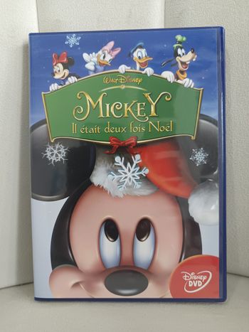 Dvd " Mickey il était deux fois Noël "