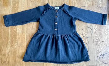 Robe marine irisée 23 mois