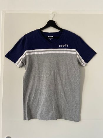 T-shirt Scott bleu gris taille M