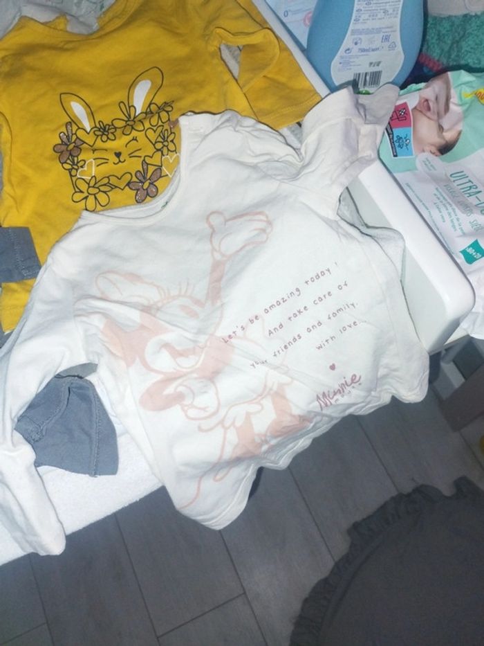 Lot t-shirts manches longues bébé - photo numéro 6