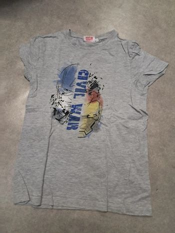 tee shirt garcon 10 ans marvel