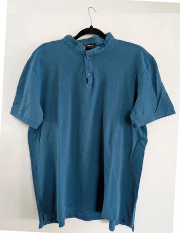 Polo the kooples X sport bleu canard