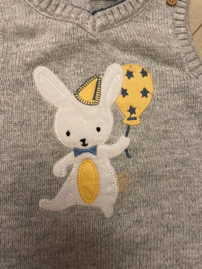 Pull sans manches sergent major 24 mois - photo numéro 2