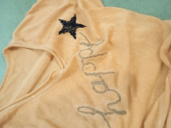 pull fine maille happy et étoile strass neuf - photo numéro 7