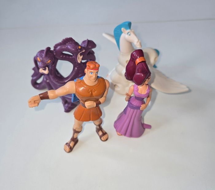 4 jouets mc donalds vintages Hercule disney 1990