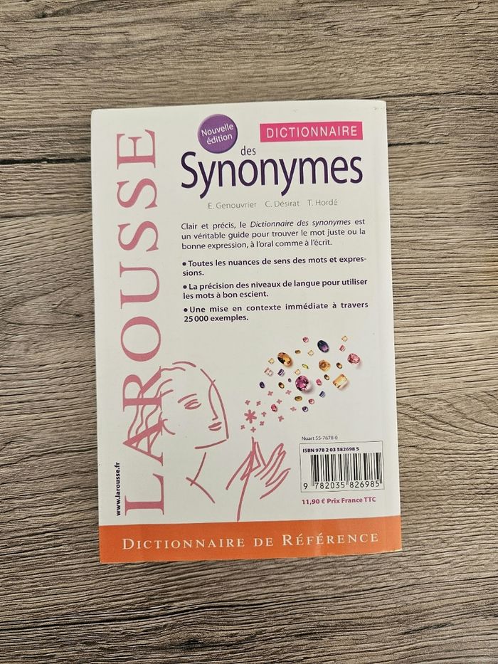 Dictionnaire des synonymes Larousse - photo numéro 3