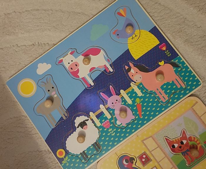 Jeux d'éveil en bois - photo numéro 2