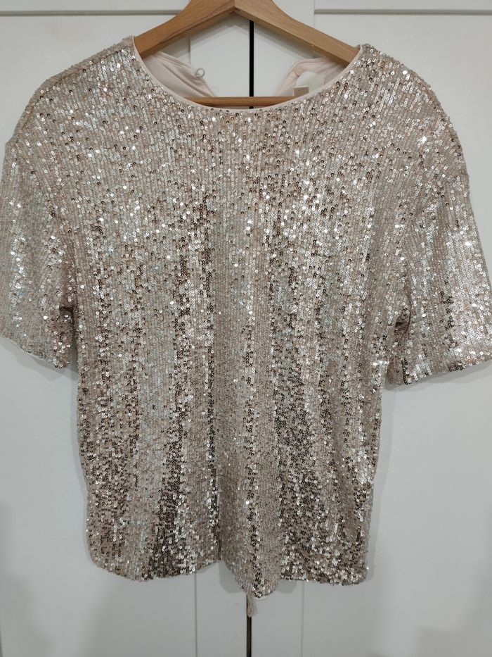 T-shirt paillettes