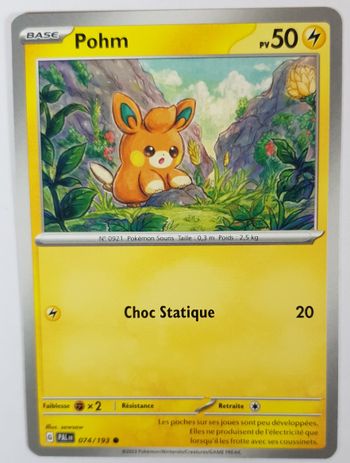 Carte Pokemon Pohm 074/193 ● Évolutions à Paldea- EV02 FR ©