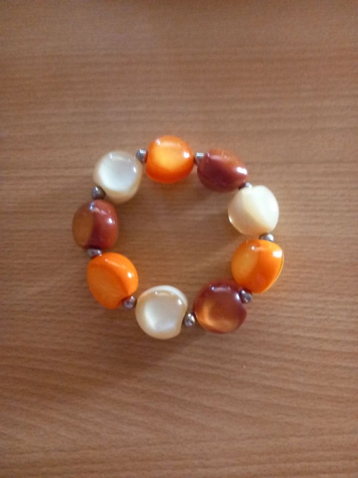 💝 Bracelet en grosses perles