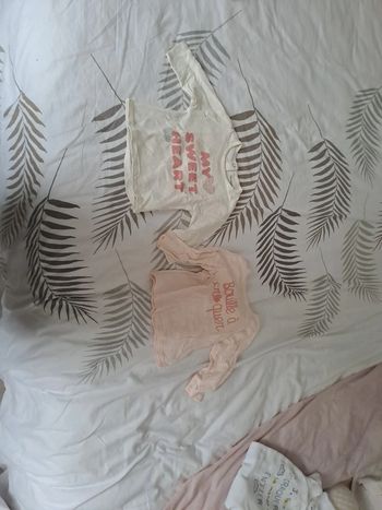Lot t-shirt manche longue bébé fille