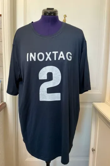 T shirt Inoxtag XXXXL bleu marine