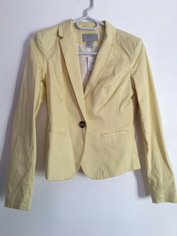Veste jaune h&m