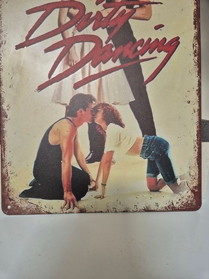 Plaque en métal Dirty Dancing NEUVE - photo numéro 3