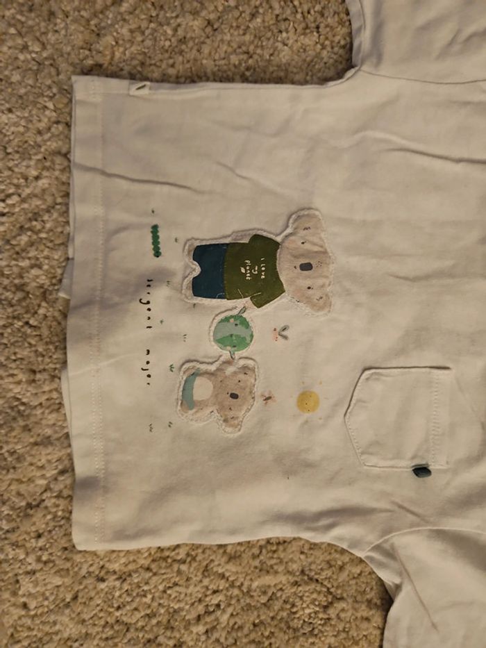 Tee shirt manches longues bebe - photo numéro 2