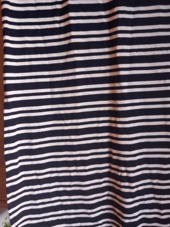 Jupe longue à rayures taille S C&A