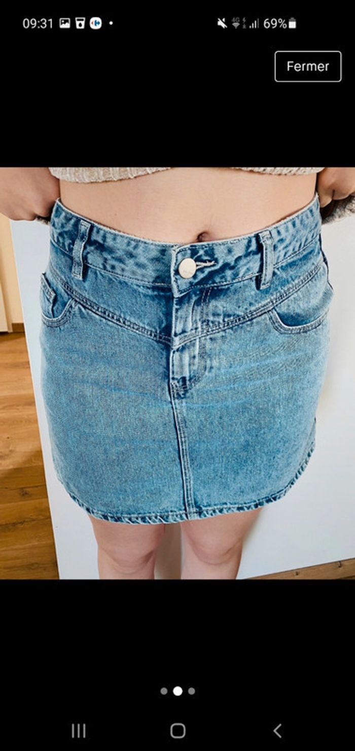 Jupe en jeans - photo numéro 3