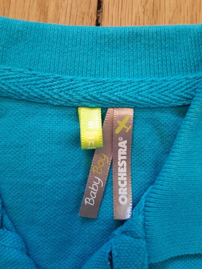 Polo turquoise (9M) - photo numéro 2