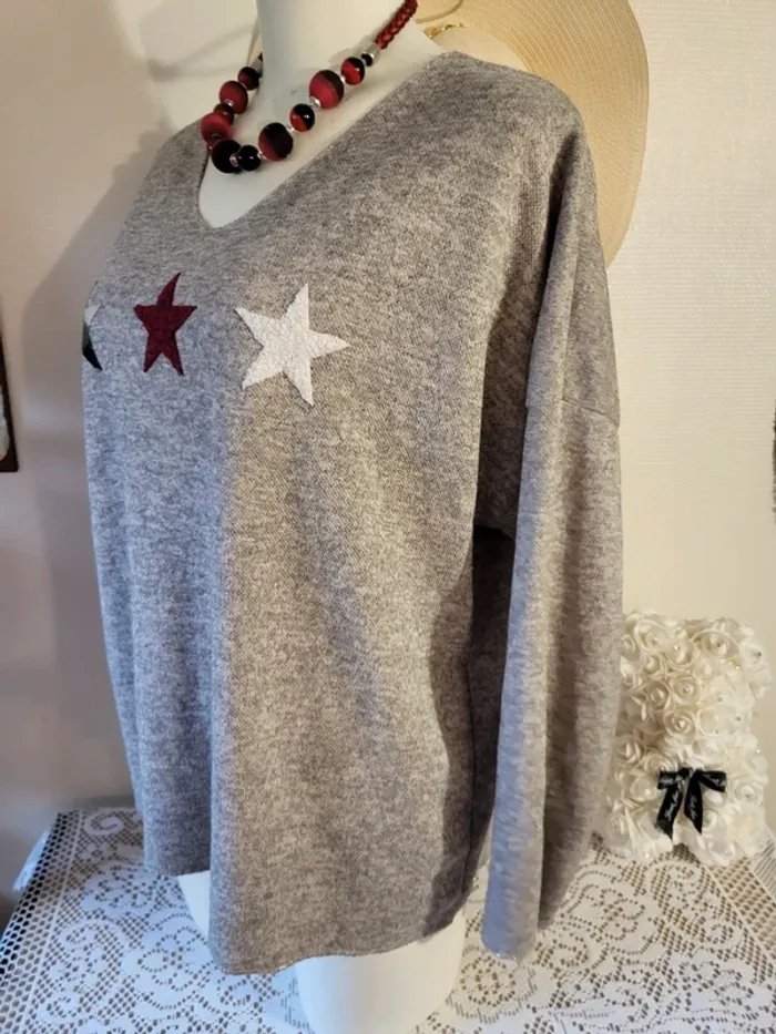Pull étoiles - photo numéro 3