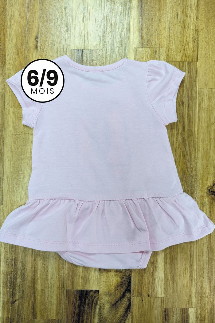 Robe body Danseuse - bébé fille 6-9 mois - photo numéro 2
