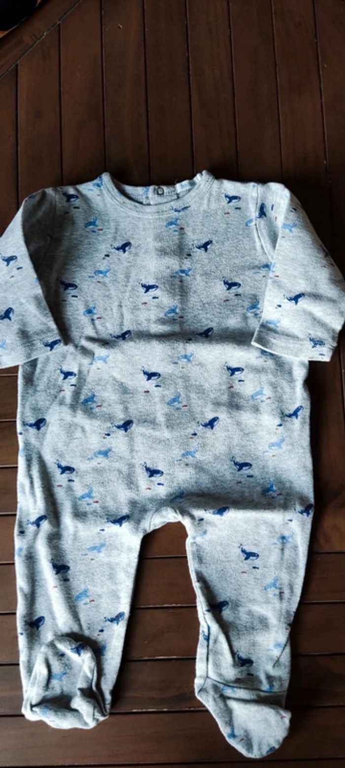 Lot 3 pyjamas coton 6 mois - photo numéro 6