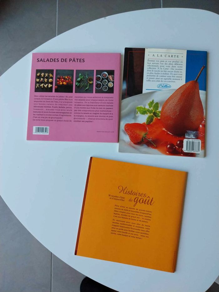 Lot 3 livres de cuisine - photo numéro 2