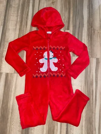 Combinaison sur pyjama polaire