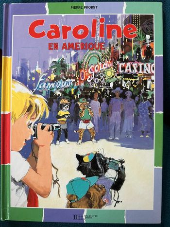 Livre rare Caroline au Far West amerique usa pierre probst grand canyon album bd pierre probst