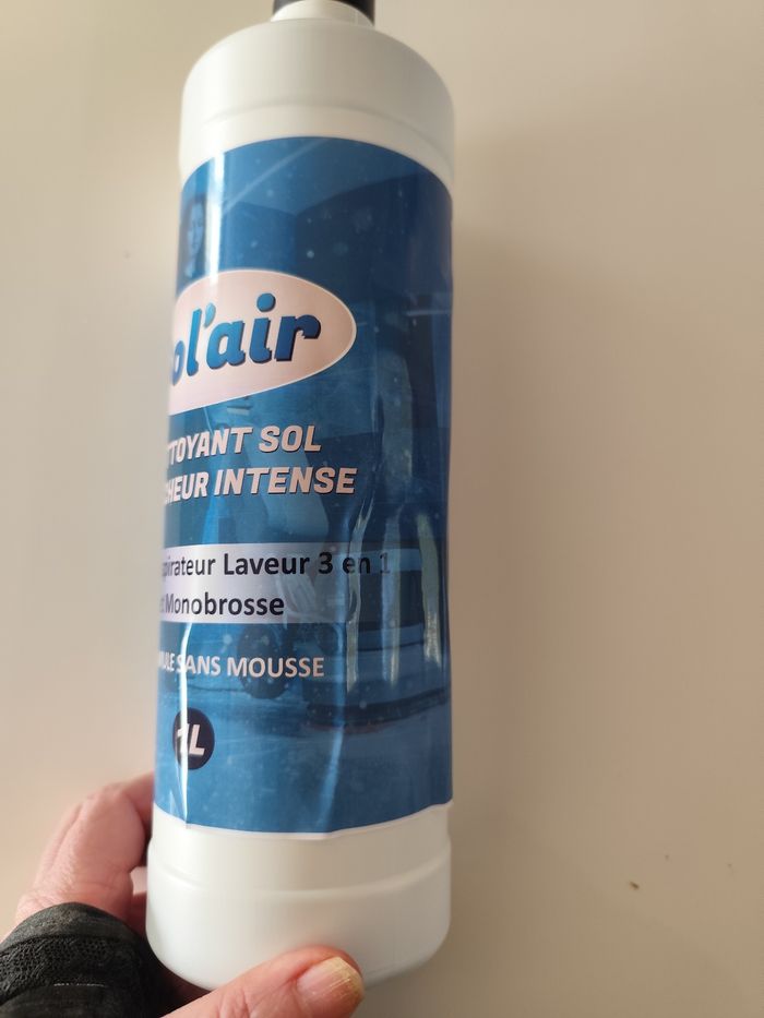 Produit sol non moussant