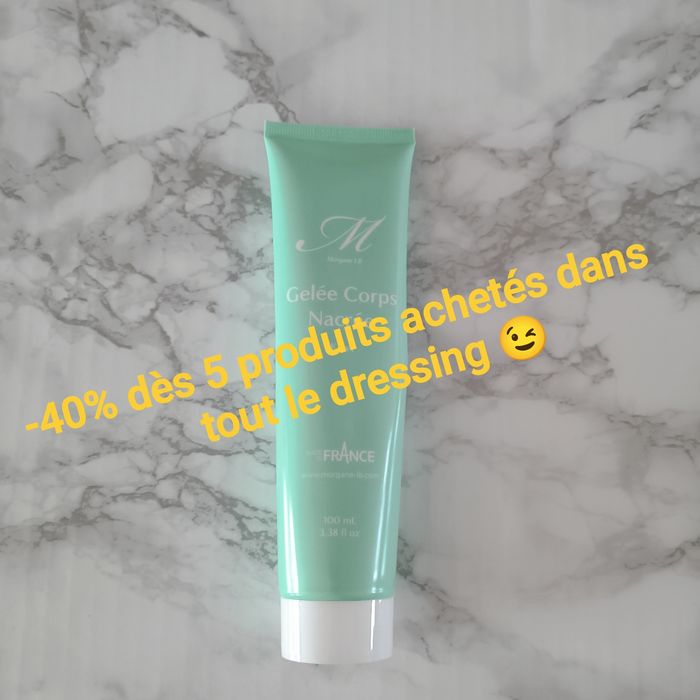 Morgane LB gelée corps nacrée kiwi 100mL