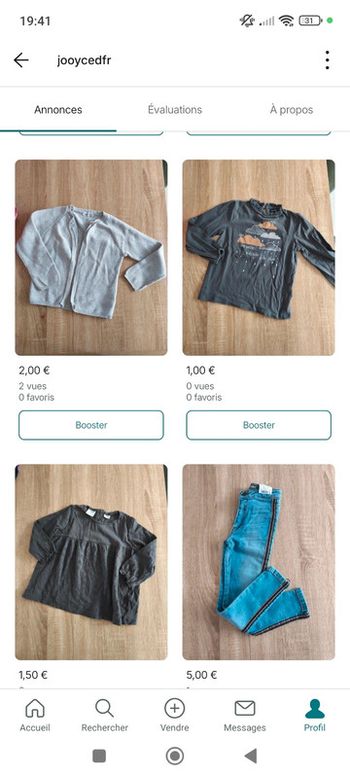 Lot fille 5-6ans