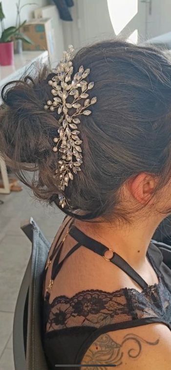 Bijoux de cheveux pour  mariage