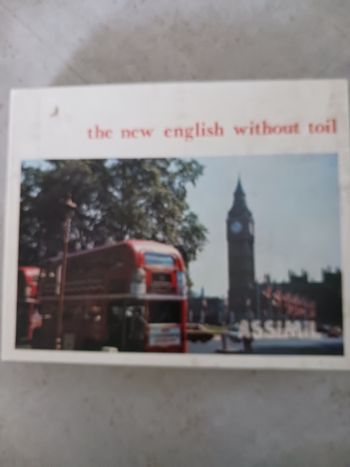 Méthode Assimil Anglais coffret de 14 disques vinyl