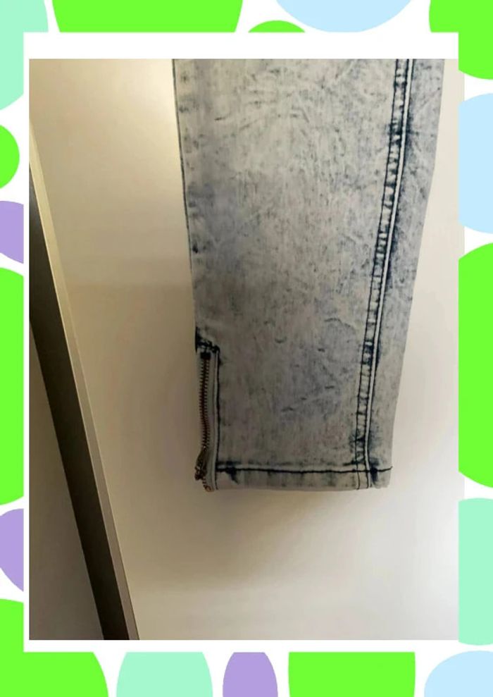 Jean skinny avec fermetures - photo numéro 2