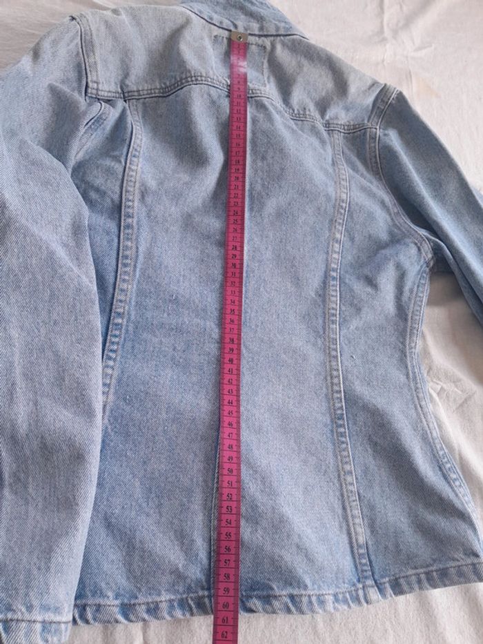 Veste en jean cintrée vintage Projection privée - photo numéro 10